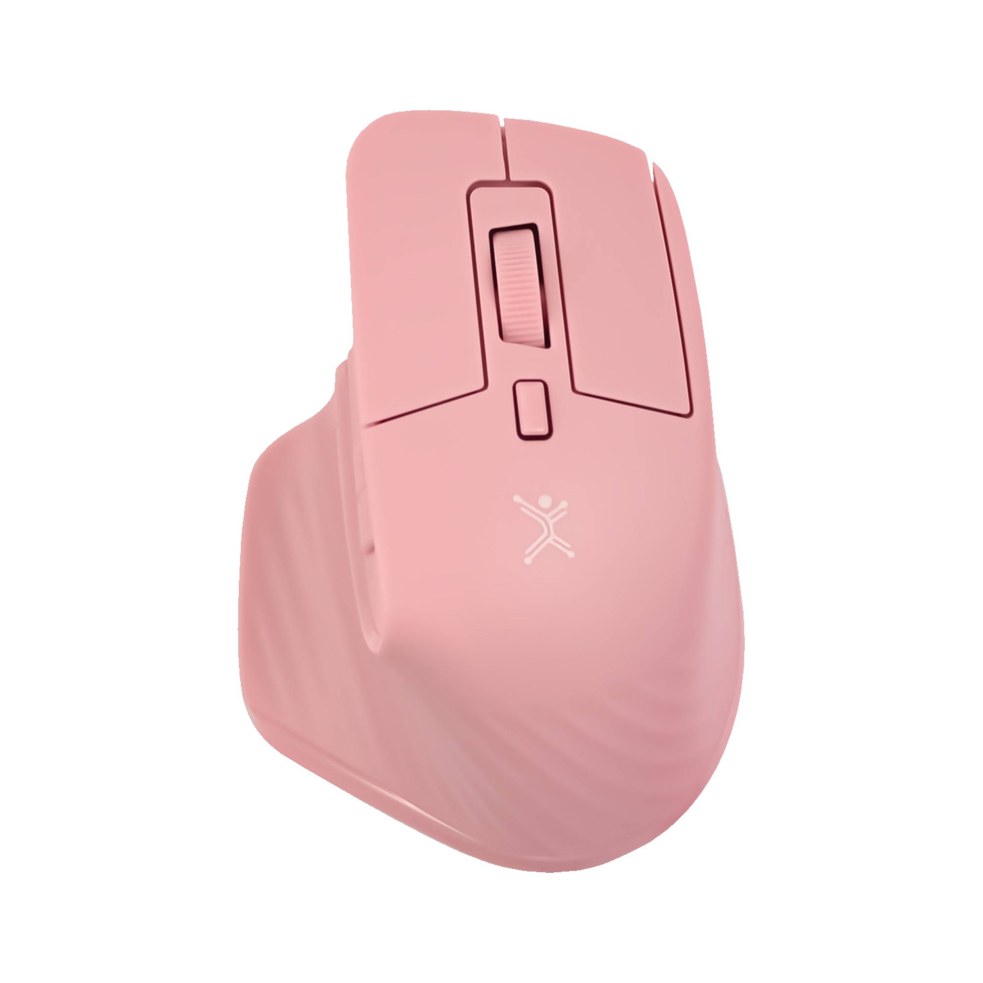 Mini Ratón Recargable Conexión Dual 2.4 GHz + Bluetooth Pixie Color Rosa | PERFECT CHOICE - Mini Ratón Recargable Conexión Dual 2.4 GHz + Bluetooth Pixie Color Rosa | PERFECT CHOICE -